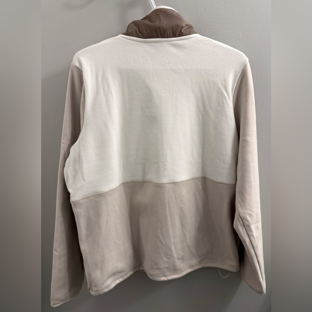 Hyba | Two-Tone Half Zip-Up Polar Fleece Pullover With Pockets Super Soft - Picture 7 of 12